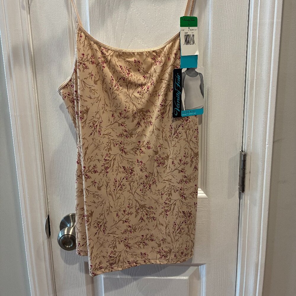 Vanity Fair Camisole Shell Blouse - Size L - NWT